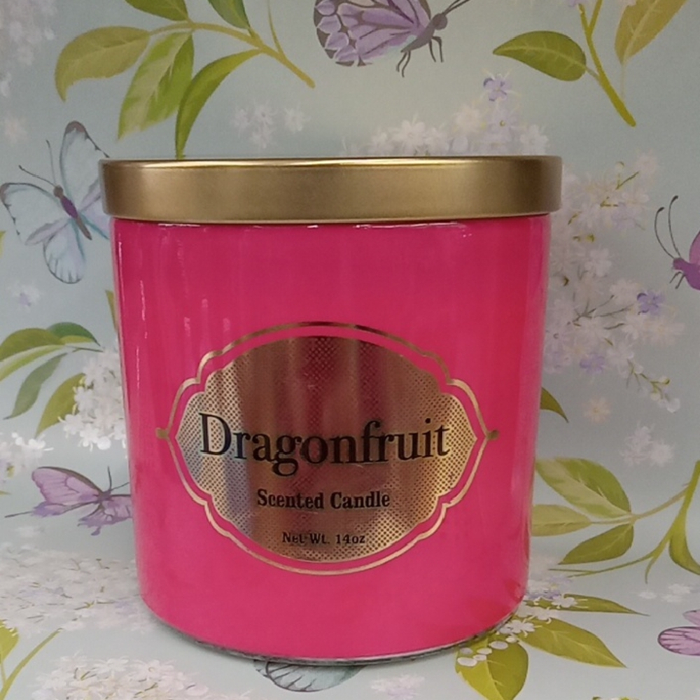 Dragonfruit Scented Candle - 14 Oz